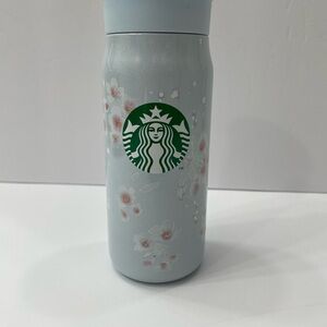 Starbucks Floral Travel Steel container . New .